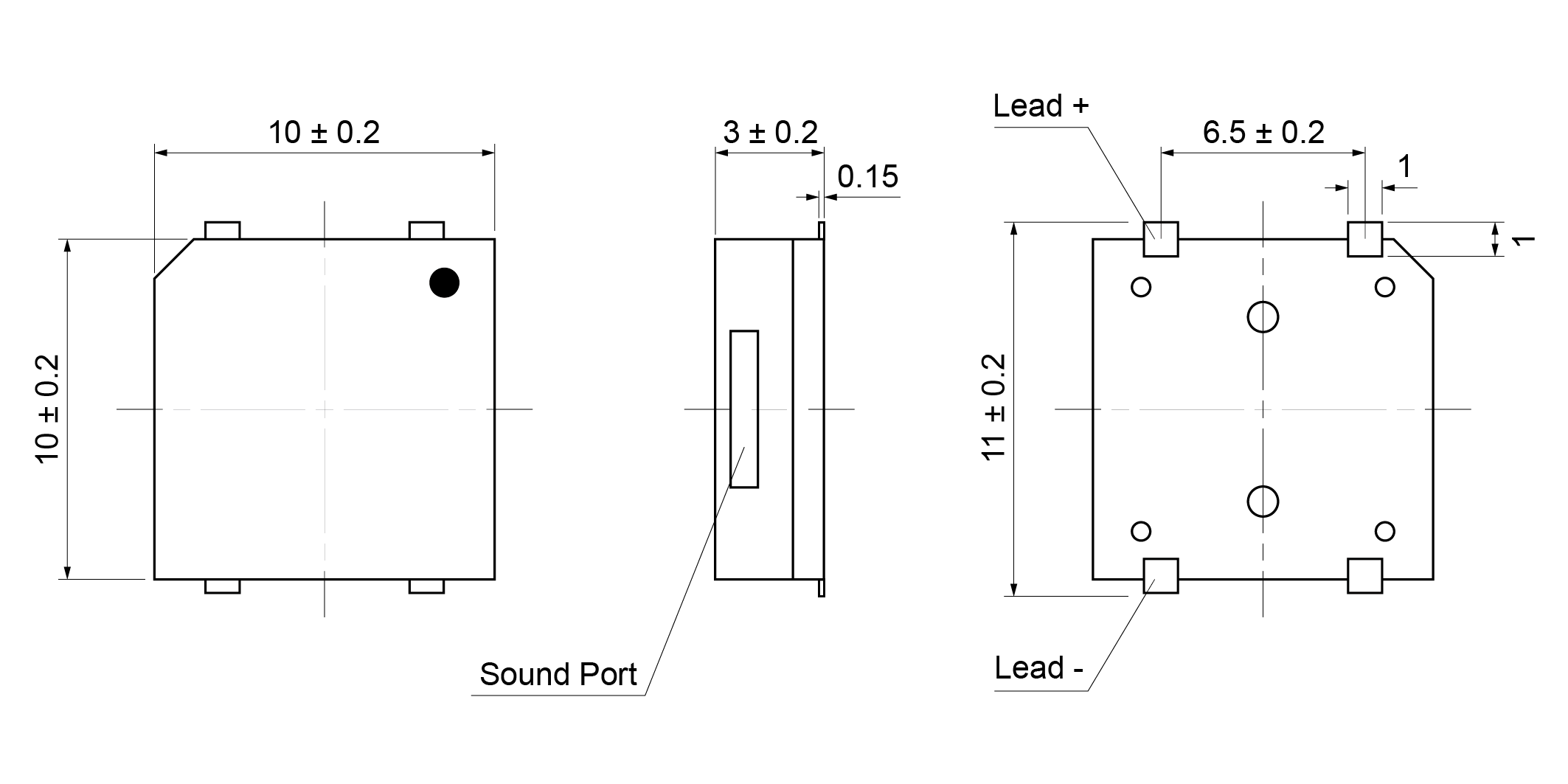 SMT1030-27A3-17.5 Mechanical Drawing